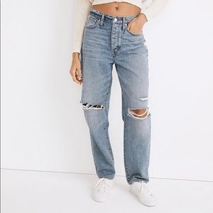 Madewell “TheDadjean” Greenvale Wash, Ripped